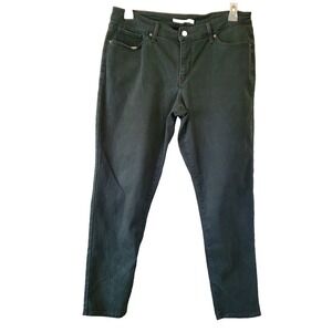 Levi Jeans Women‎ 311 Shaping Skinny Size 16W Greenish Black Color